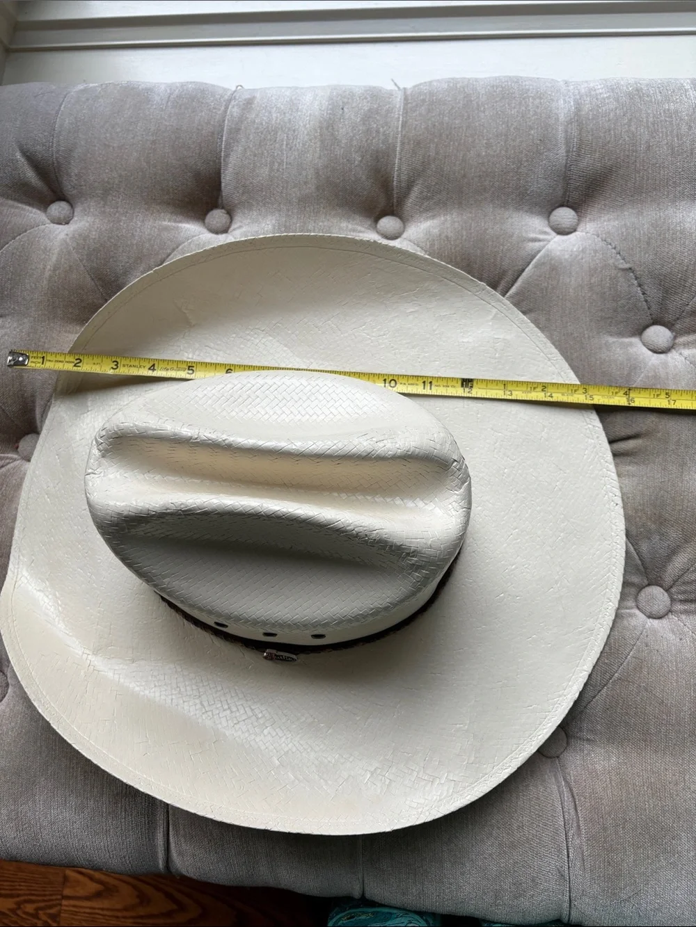 Justin straw 10Xxxxxxxxxx cowboy hat